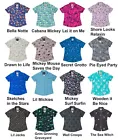 RSVLTS Disney Ladies Kunuflex Shirts Button-Up Shirt Various Designs Medium